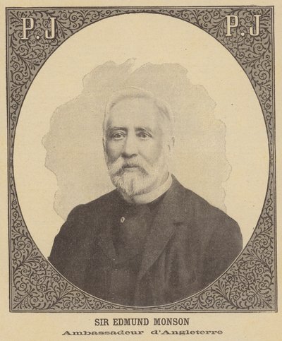 Sir Edmund Monson, Embajador Británico en Francia de French School